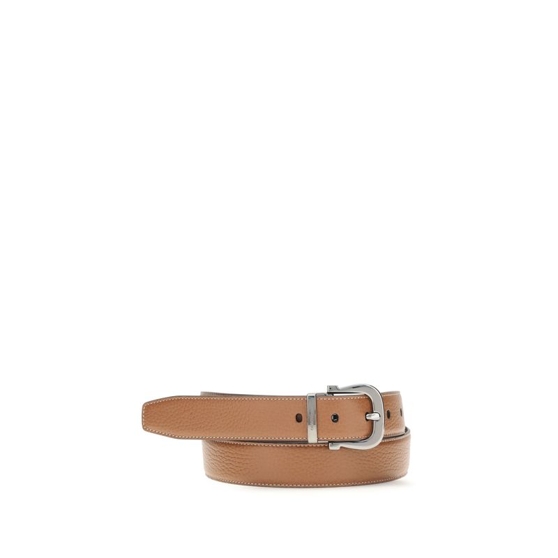 Ferragamo Men Reversible And Adjustable Gancini Belt